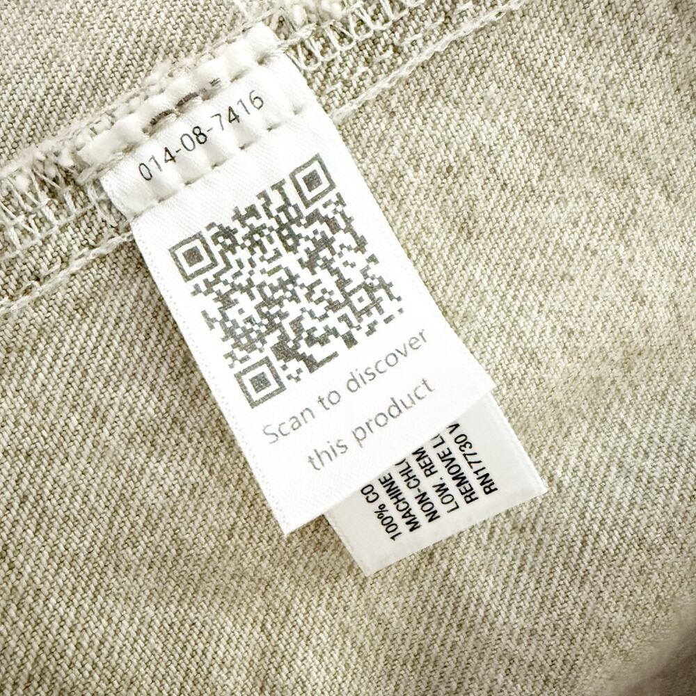 UNIVERSAL THREAD | Women's Leopard Denim Mini
Shirtdress Taupe Cream | Size XXL - Picture 7 of 8
